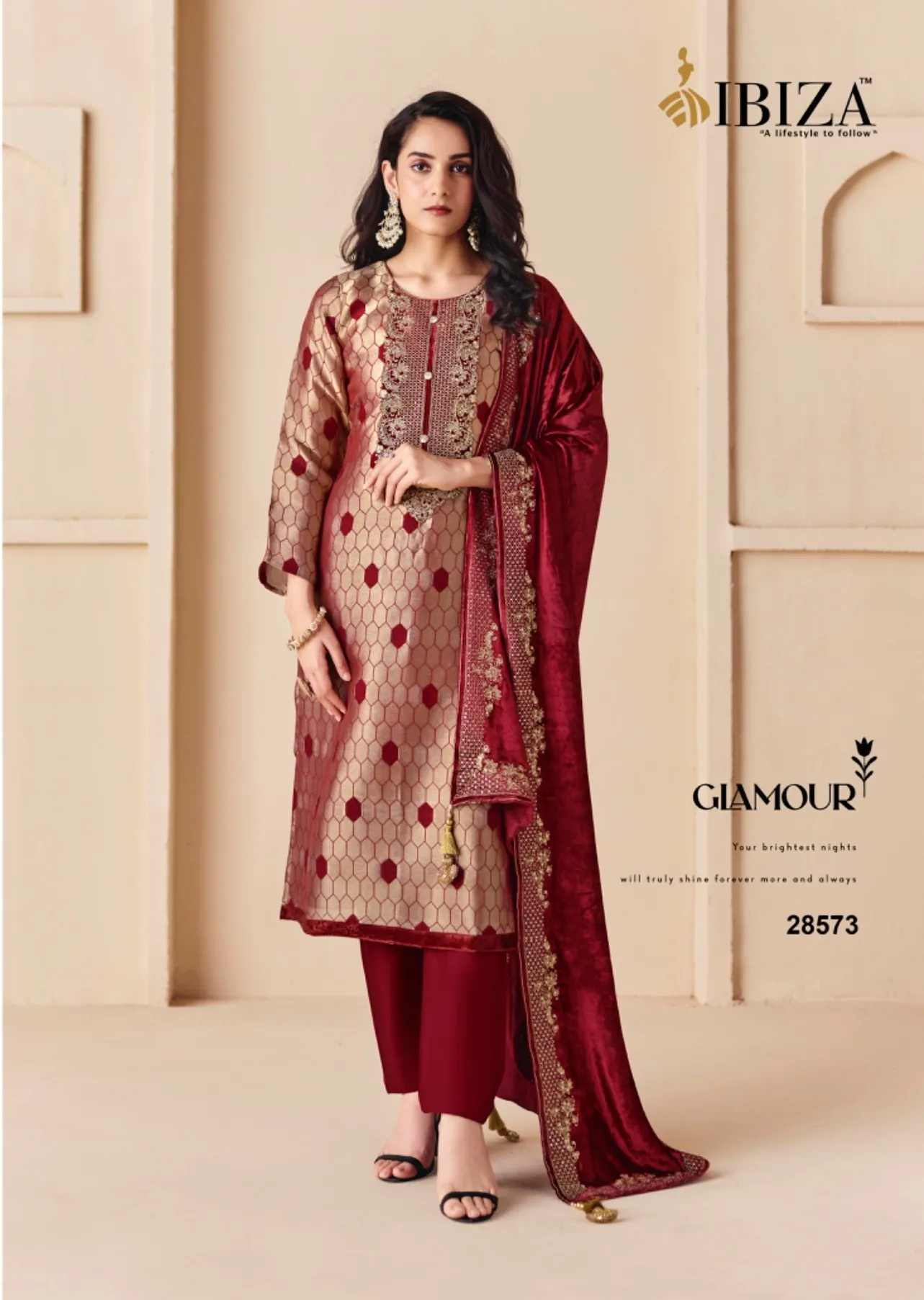 Ibiza Iconic catalog unstitched salwar kameez wholesalers in kolkata