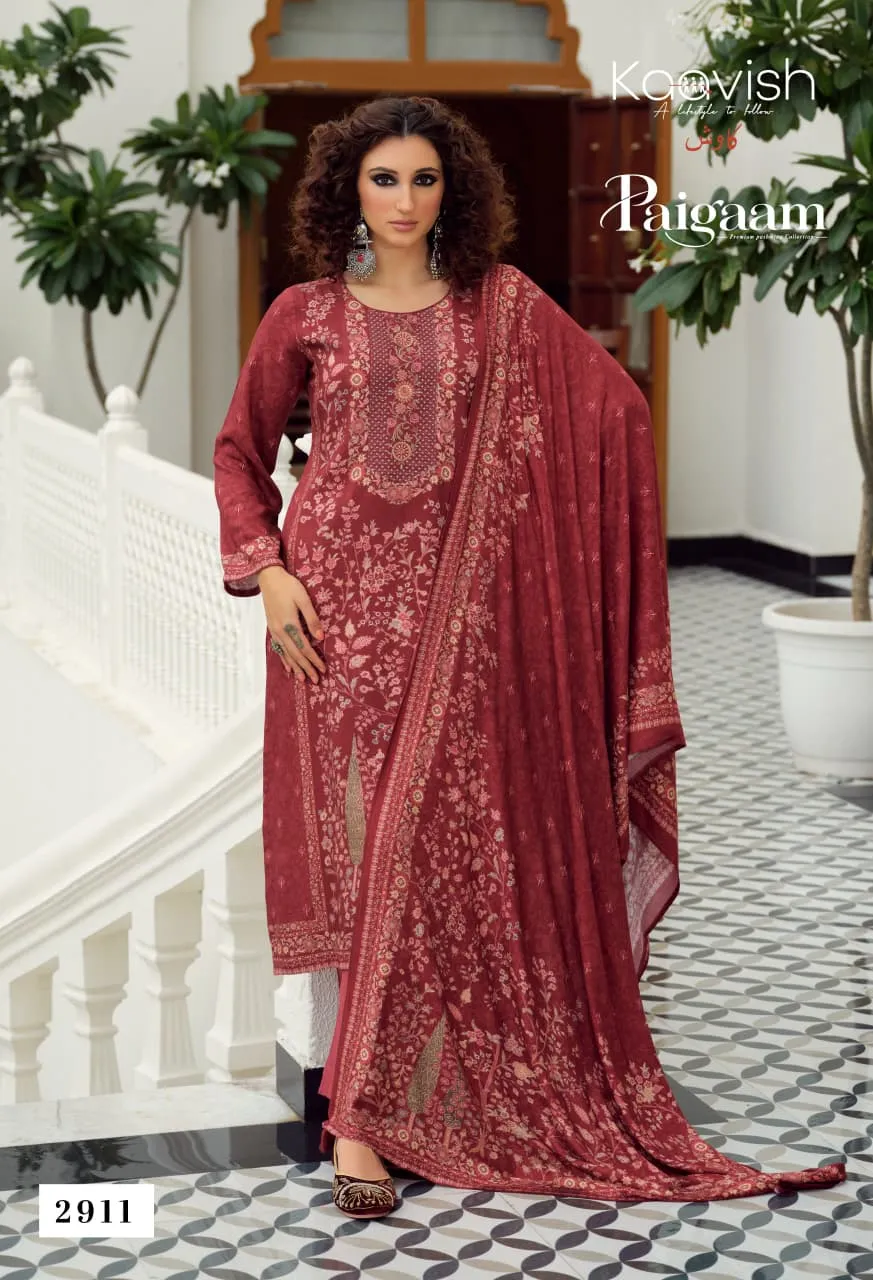 Kaavish Paigaam catalog wholesale salwar kameez catalogue with price