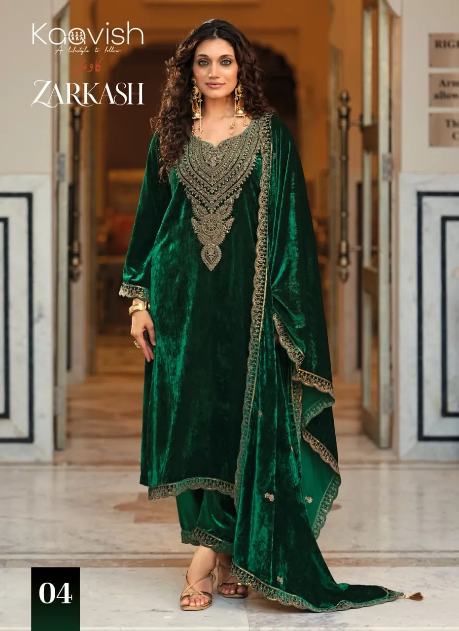 Kaavish Zarkash catalog salwar kameez wholesale online shopping