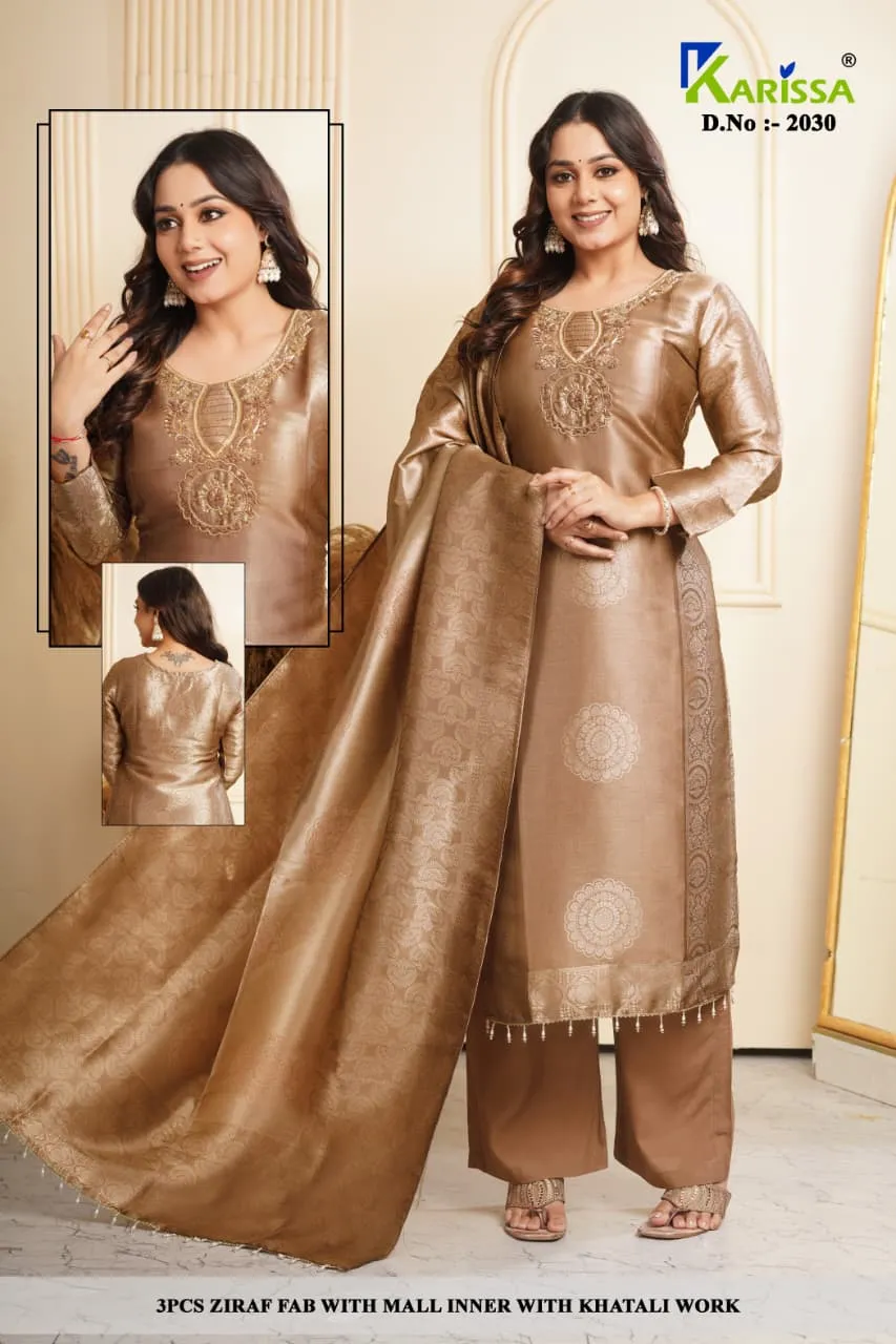 Karissa 2029 & 2030 catalog satrangi kurti wholesale
