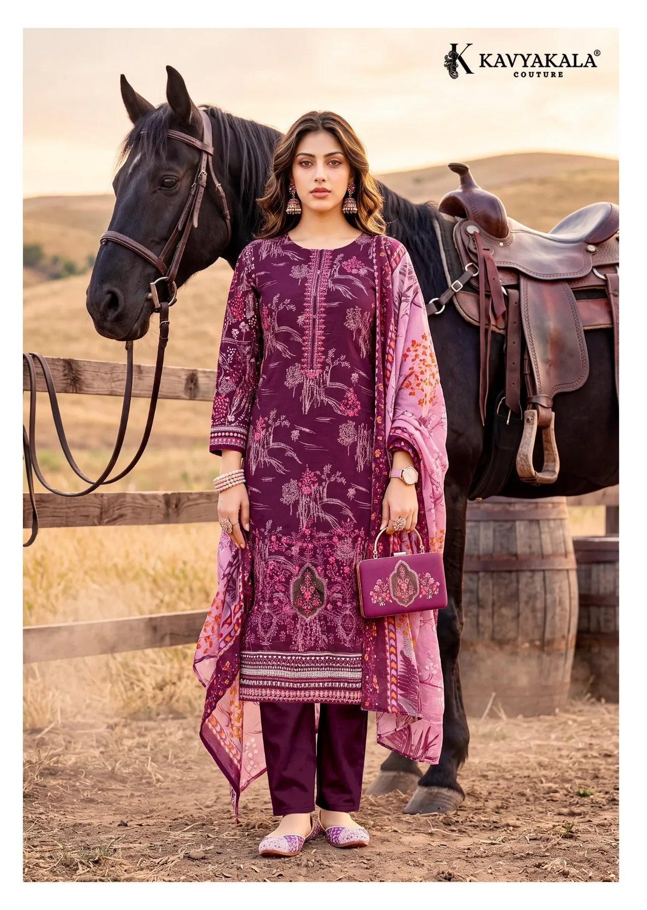 Kavya‎ Kala Aafreen vol 2 catalog wholesale market of dress material in rajkot