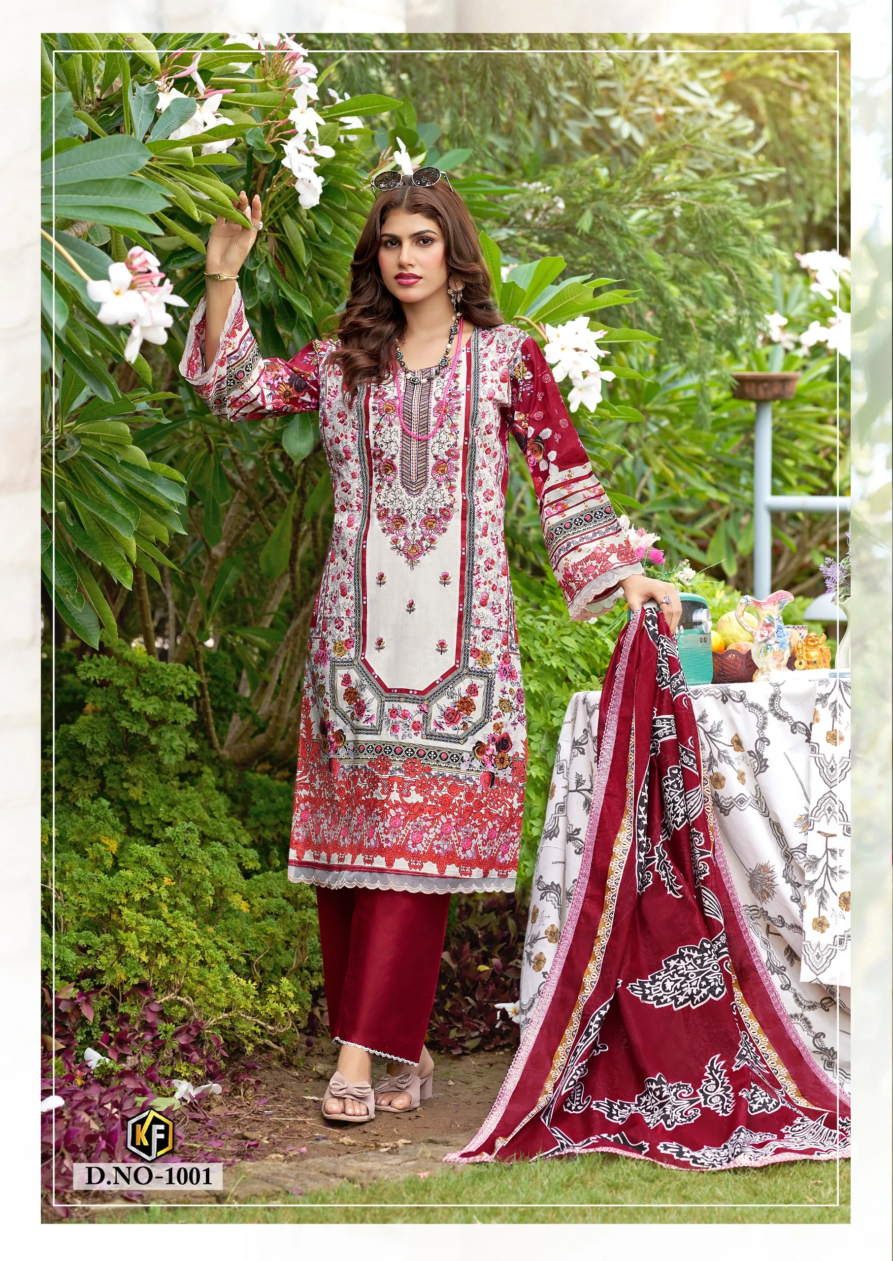 Keval Naznin – Karachi Dress Material