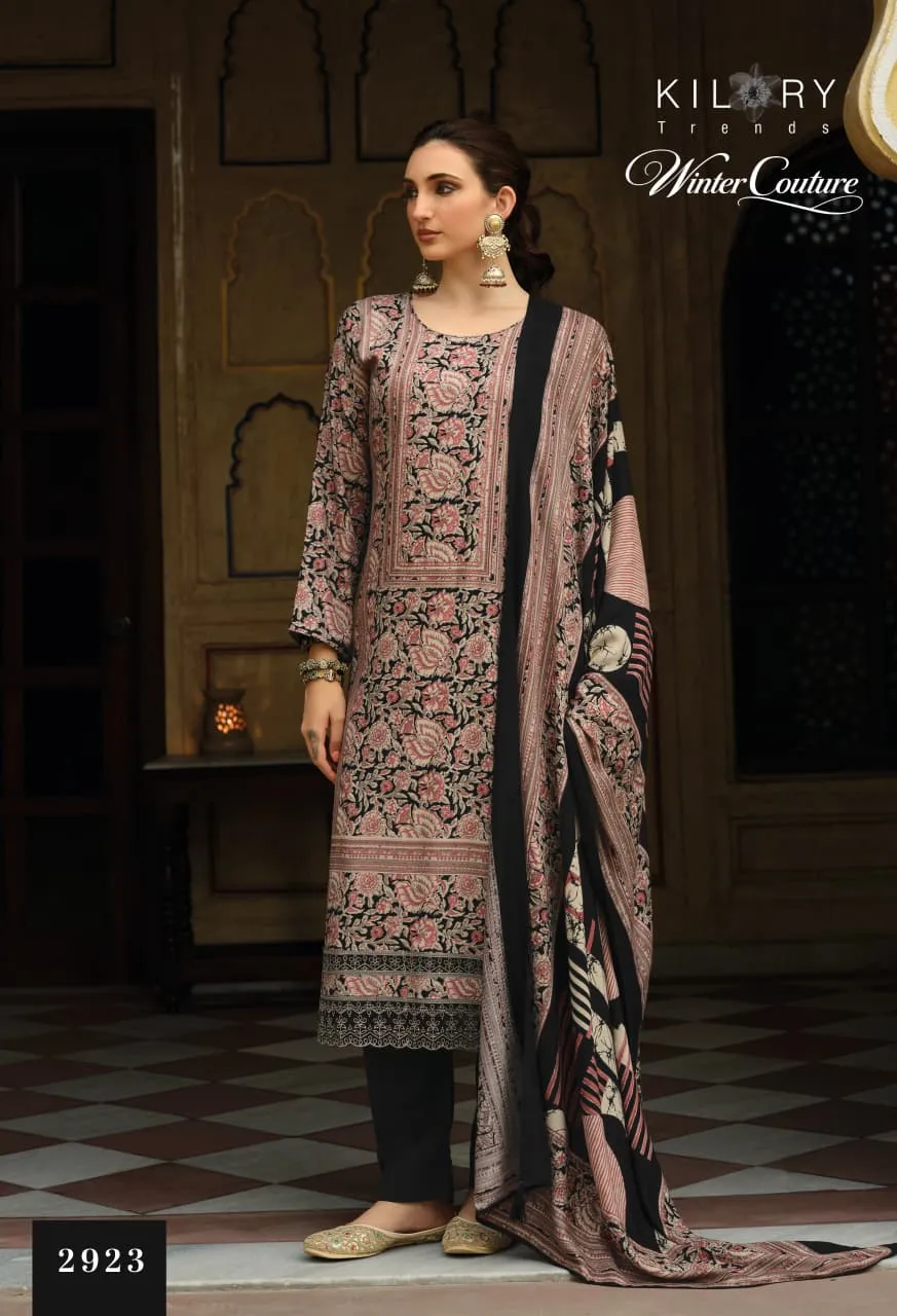 Kilory Winter Couture catalog designer salwar kameez wholesale in mumbai