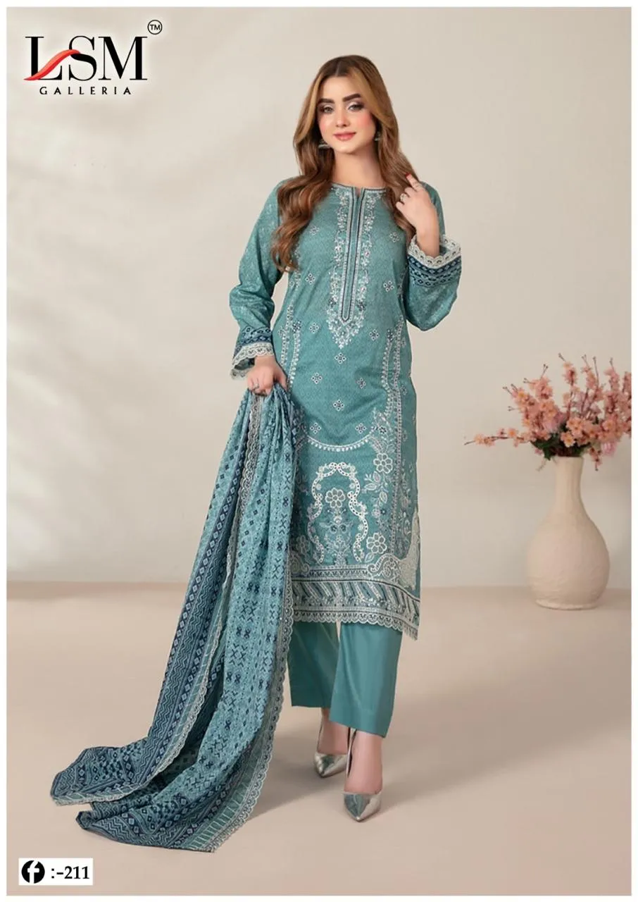 Lsm Firdous Queen Vol 21 – Karachi Kurti Pant With Dupatta Wholesale Catalog