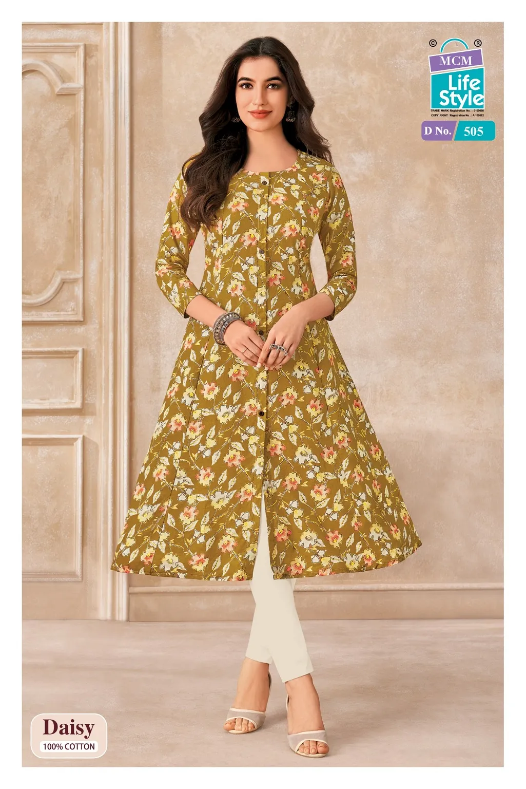 MCM Daisy Vol-5 – A-Line Kurti - Wholesale Catalog