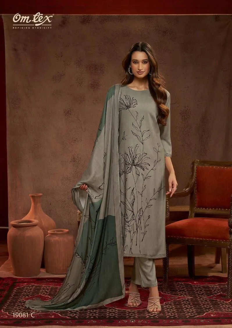 Omtex Lisette catalog wholesale salwar kameez fabric