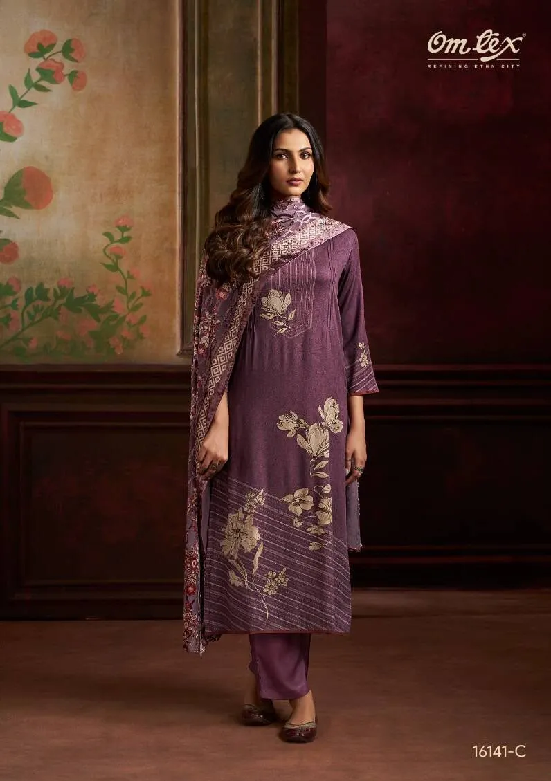 Omtex Parnika catalog designer salwar kameez wholesale in mumbai
