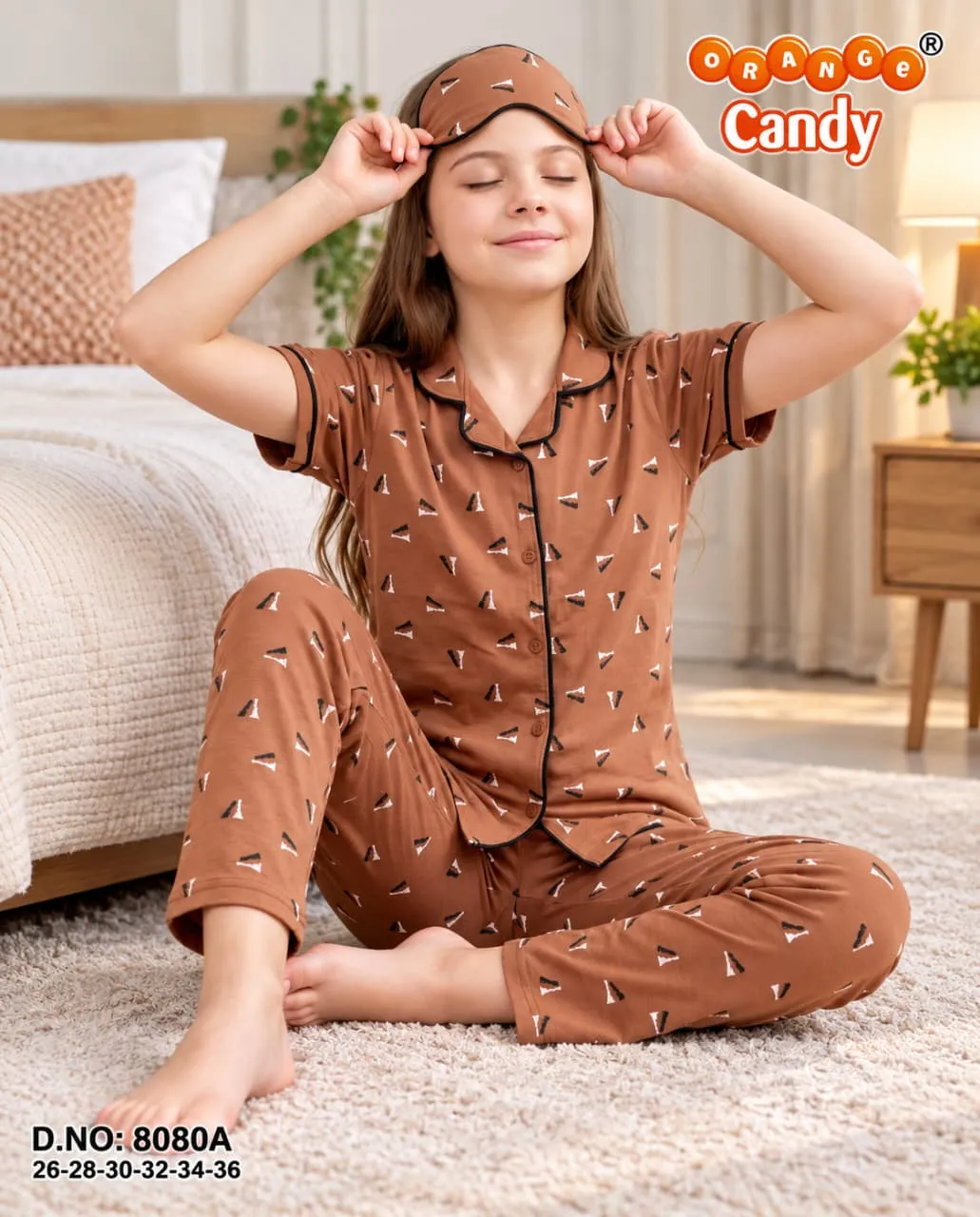 Orange Candy 8080 A to F catalog kids nightwear catalogue with price