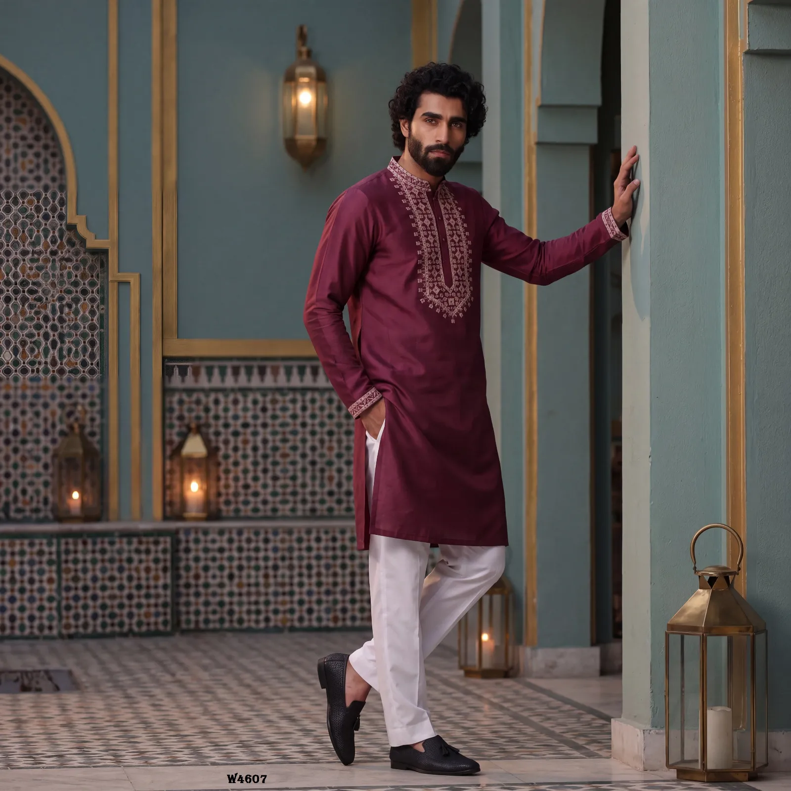 Outluk Wedding vol 56 catalog Designer Kurta for Men Wholesale