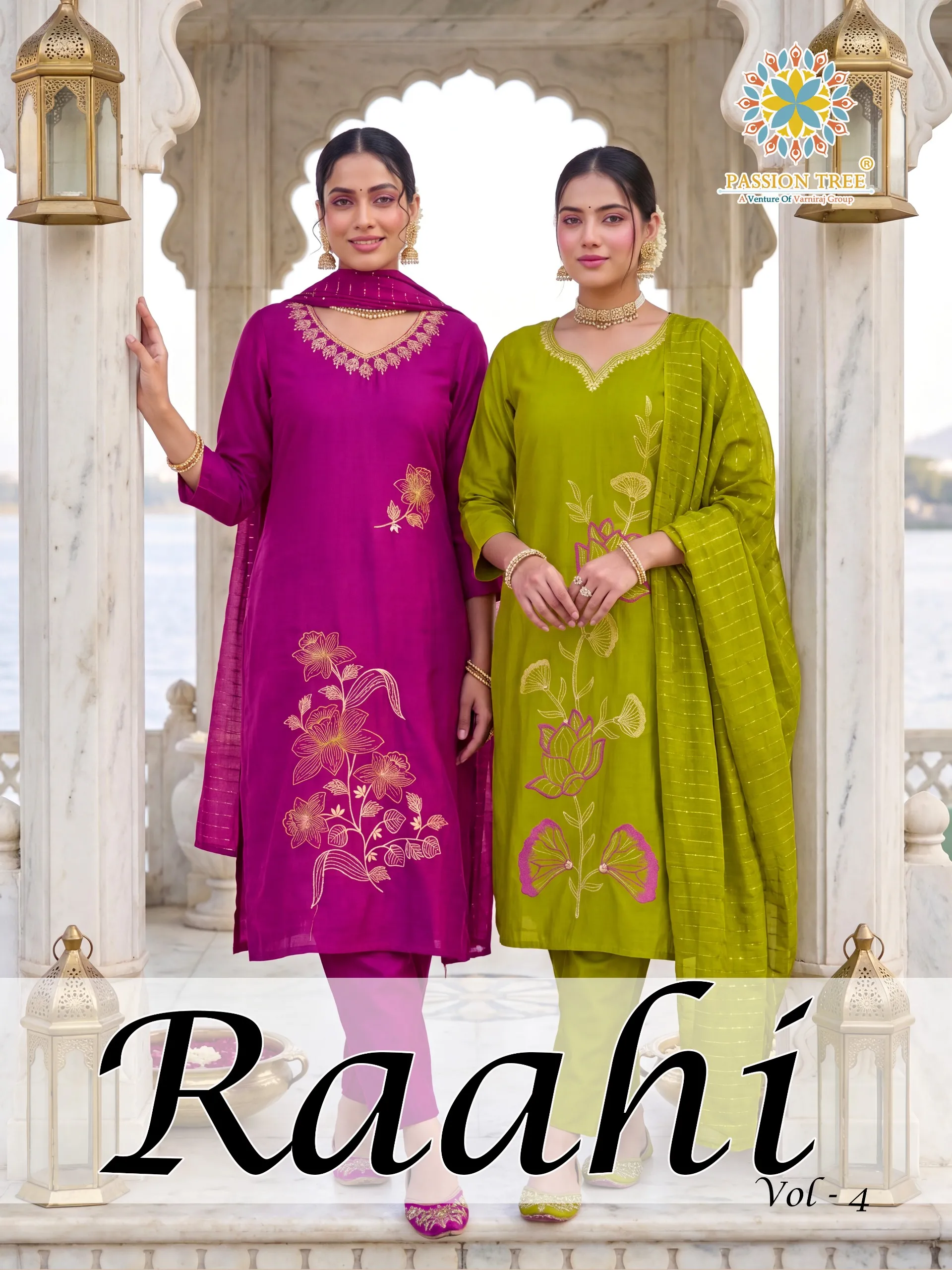 Passion Tree Raahi vol 4 catalog soch brand kurtis wholesale supplier in india