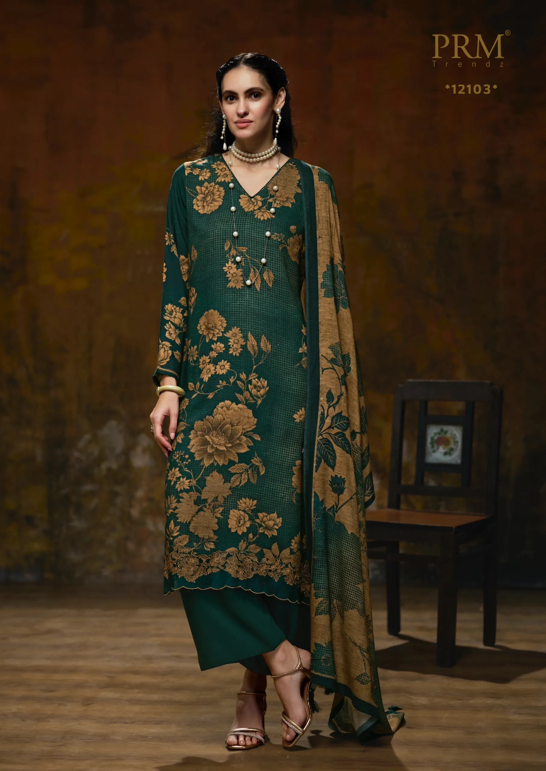 PRM Trendz Adda catalog salwar kameez dress materials wholesale