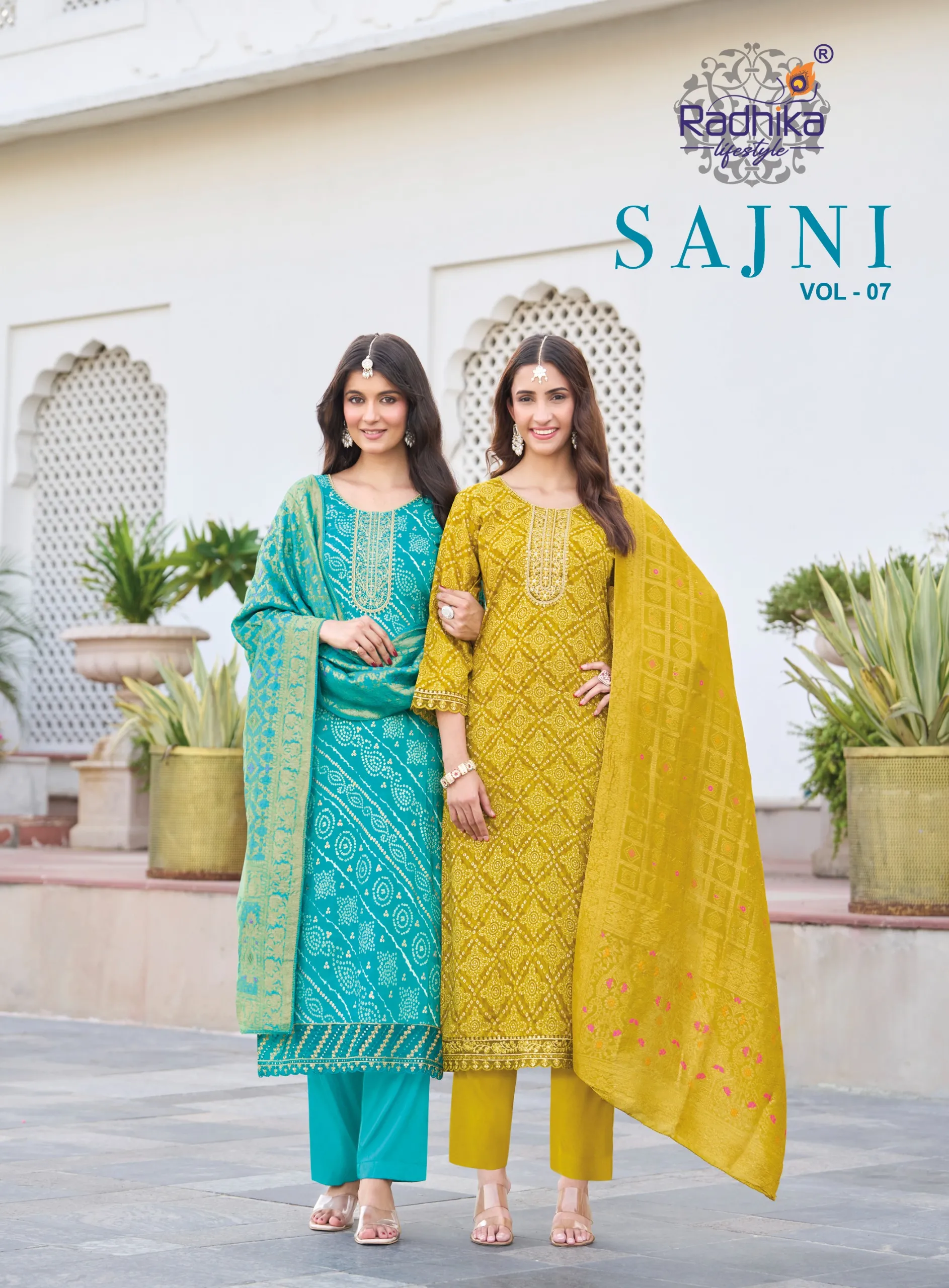 Radhika Lifestyle Sajni Vol 7 catalog soch brand kurti wholesale