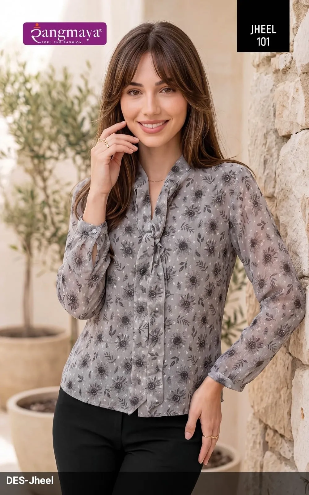 Rangmaya Jheel catalog western top wear wholesaler