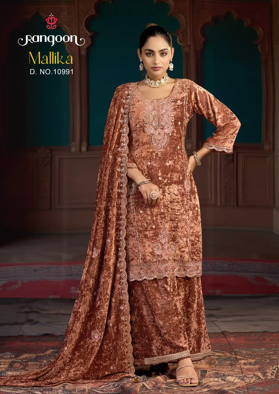 Rangoon Mallika catalog v s textiles wholesale kurtis