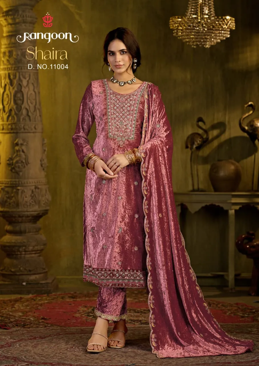 Rangoon Shaira catalog salwar kameez wholesale market in ahmedabad
