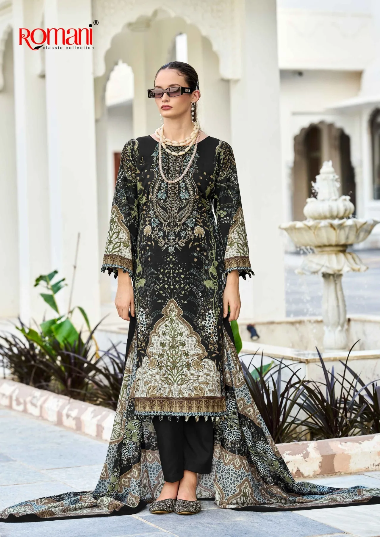 Romani Needle Wonder Vol 17 catalog wholesale marlet online for cotton dress materials
