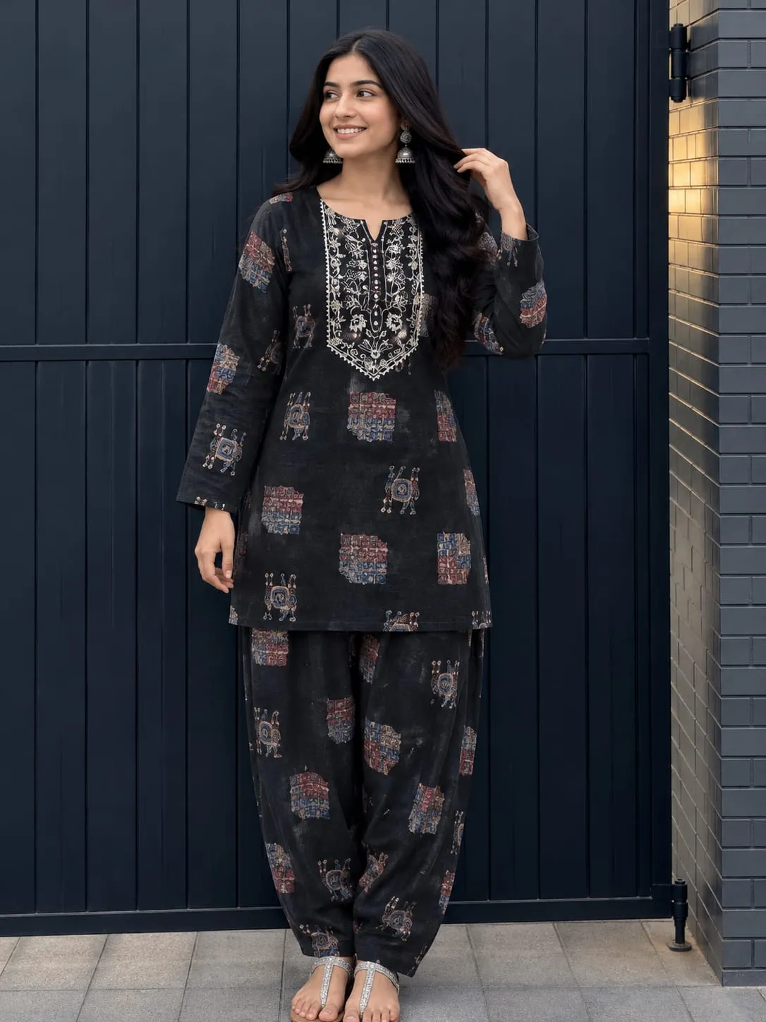 Sabella Cotton vol 774 catalog modest co ord set women