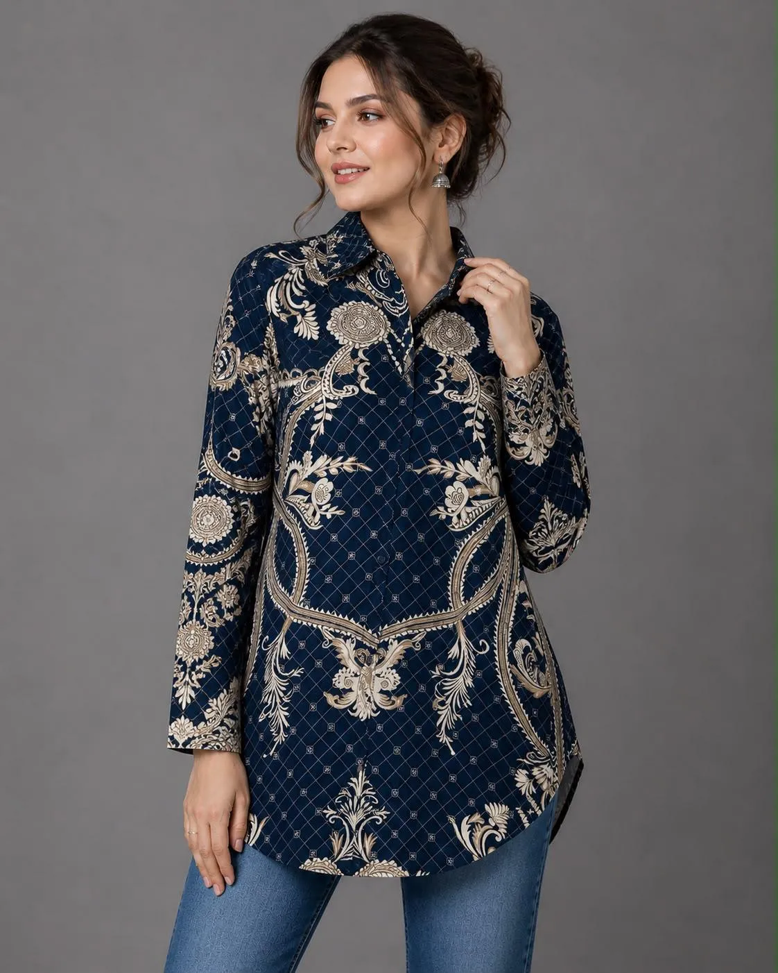 Sabella Pure Natural Crep vol 3 catalog Women Casual Shirt Wholesale