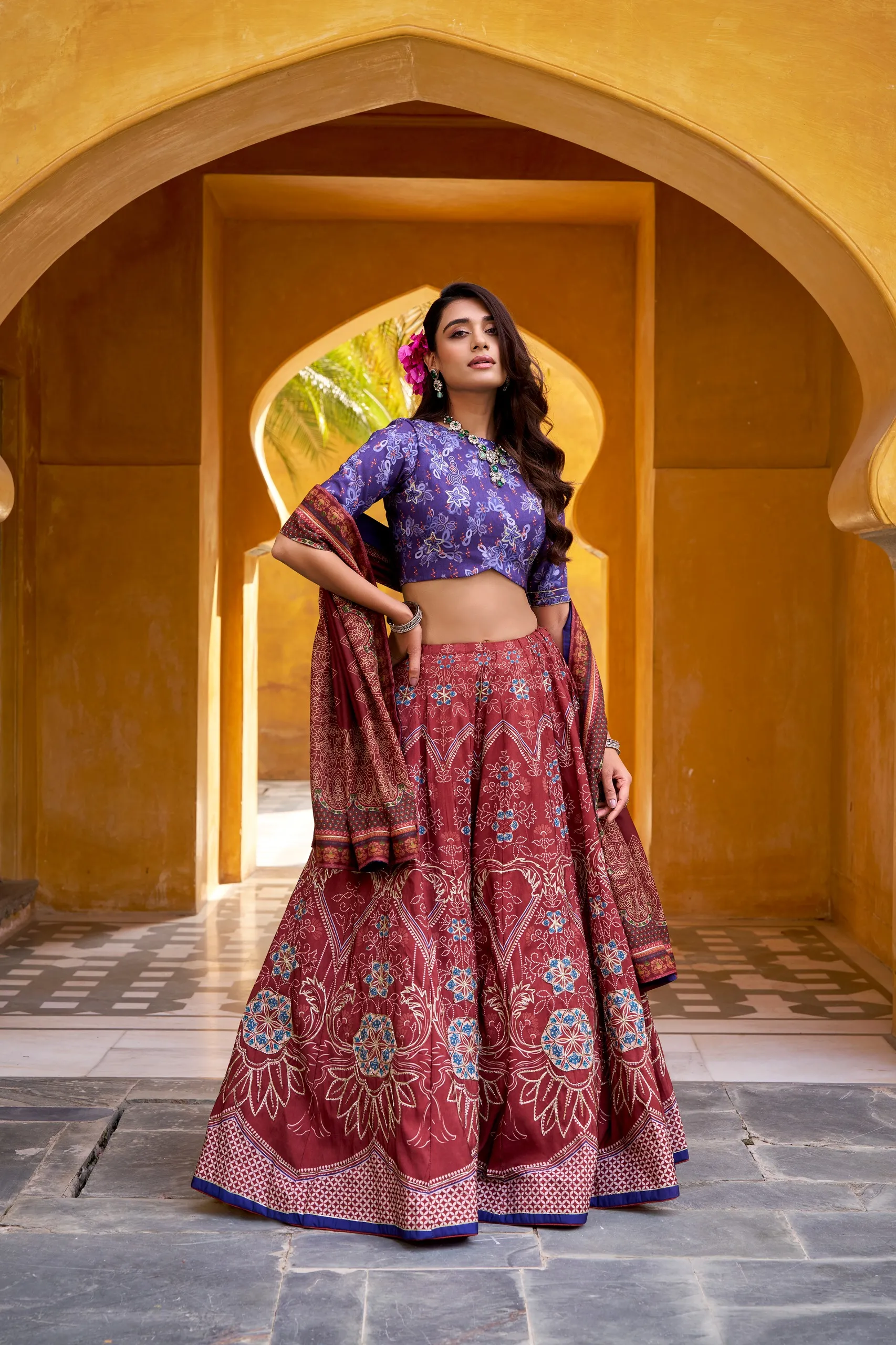 Sabella Vaishali silk catalog dulhan lehenga wholesale