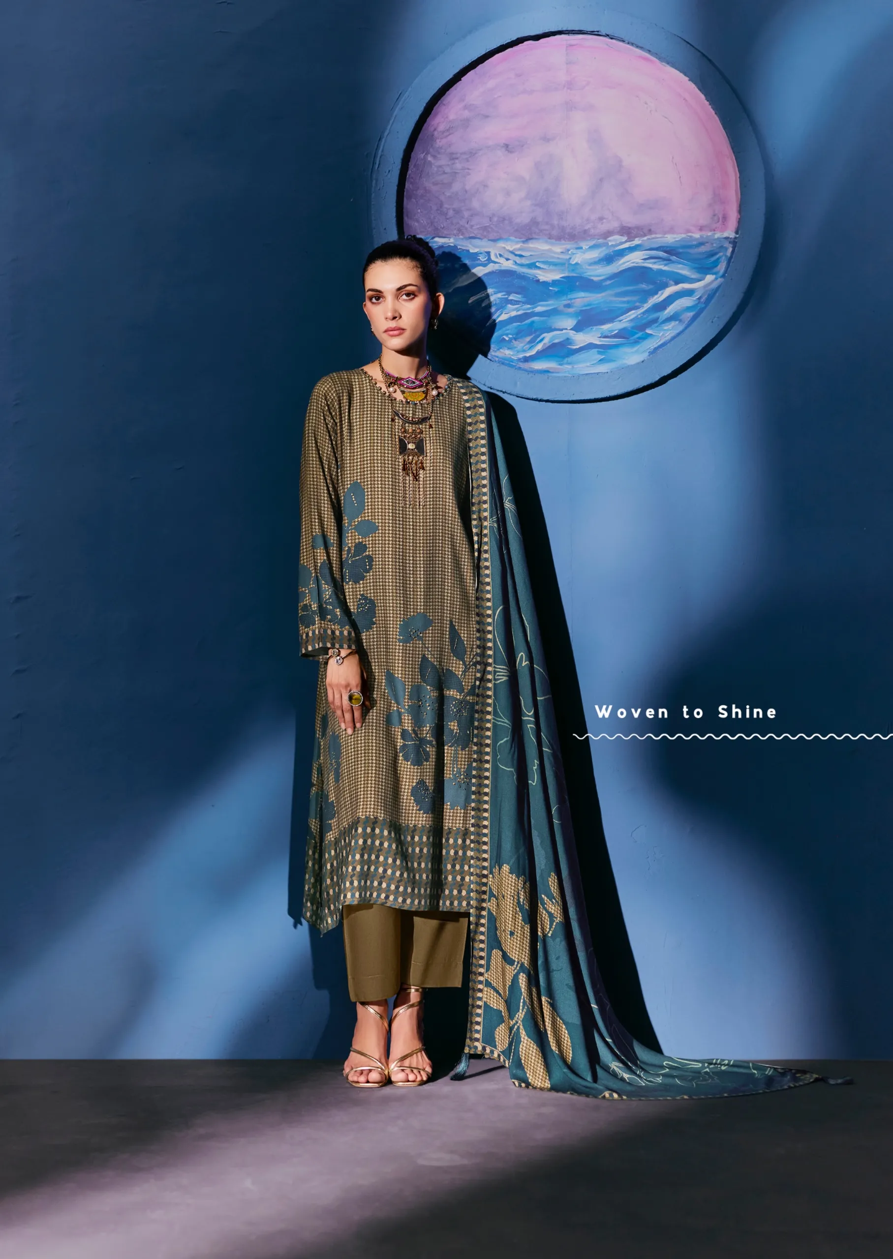  Sadhana Fashion Celestial Weave catalog online wholesale pakistani wedding salwar kameez