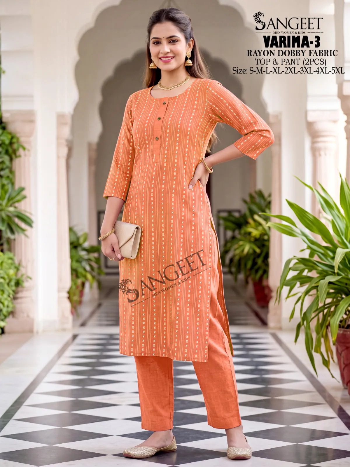 Sangeet Varima Vol 3 Nx catalog rayon kurti meteriale wholesale
