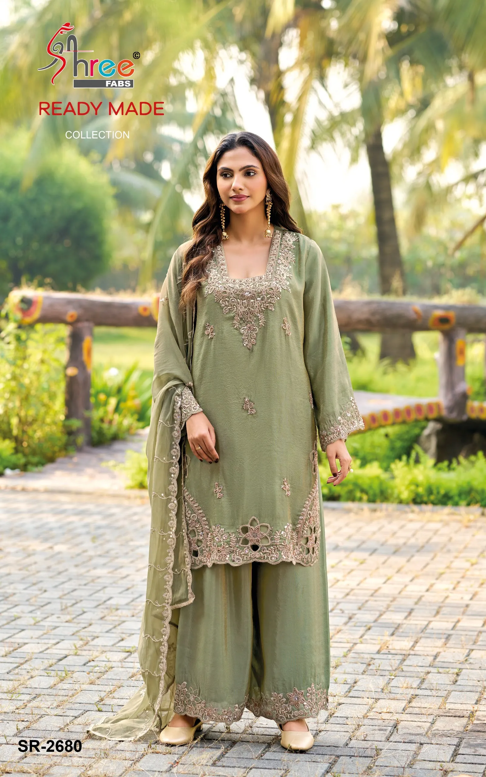 Shree Fabs 2680 catalog buy pakistani suits wholesale
