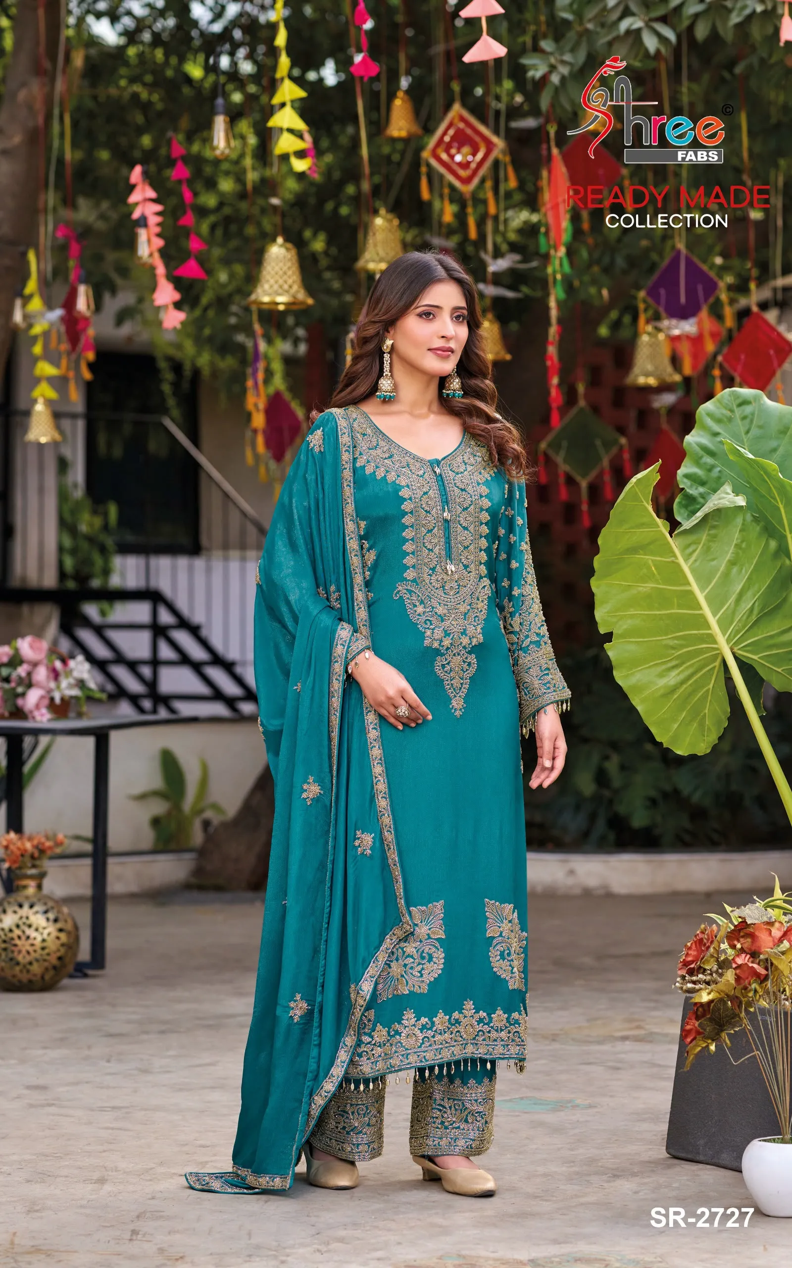 Shree Fabs 2727 catalog pakistani replica suits wholesale