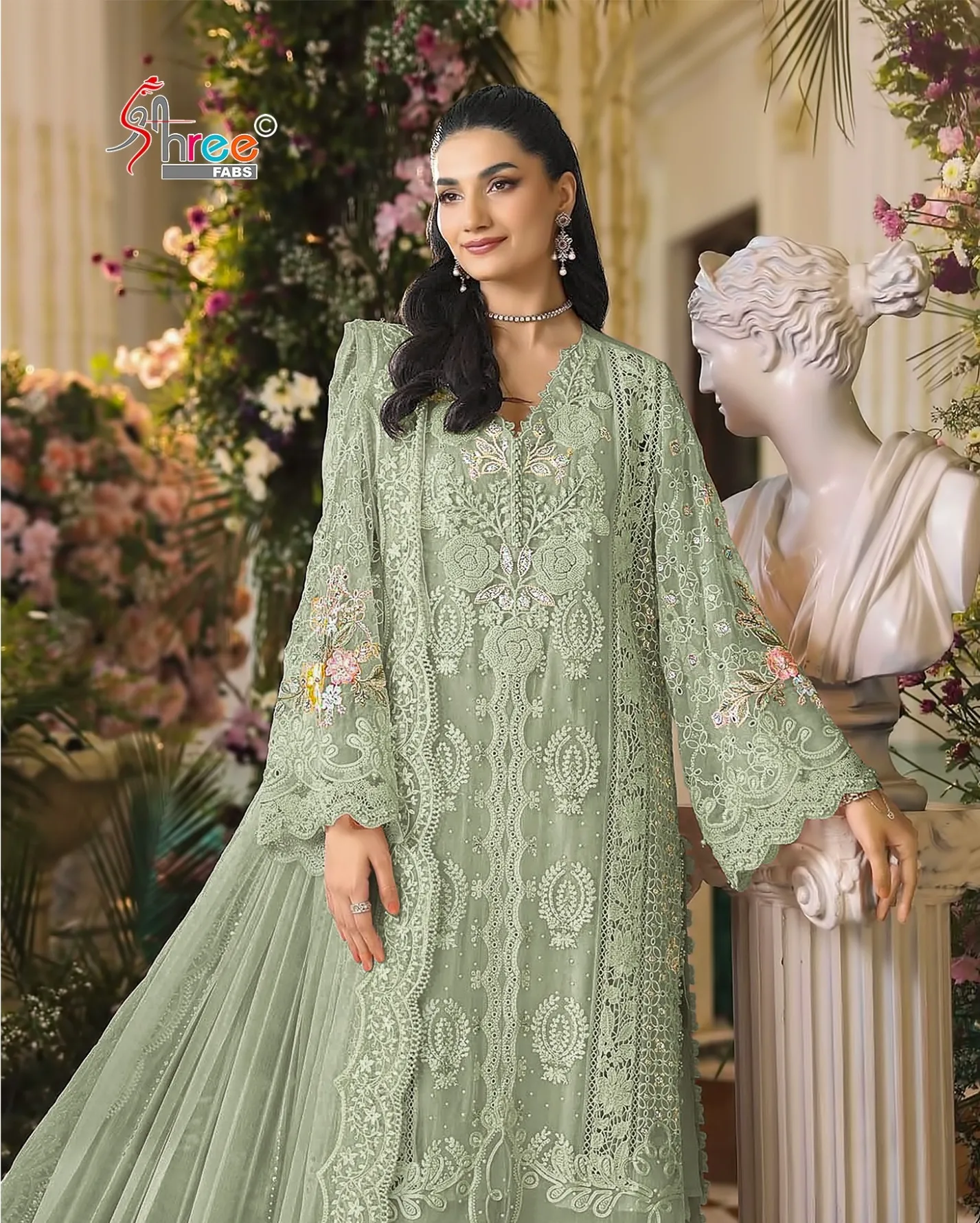 Shree Fabs 5670 catalog pakistani suits wholesale market in delhi