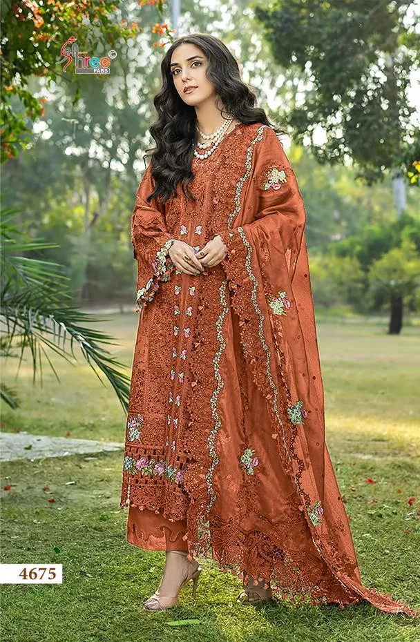Shree Fabs Elaf Premium vol 5 catalog Cotton Dupatta wholesale dealers of pakistani suits in india