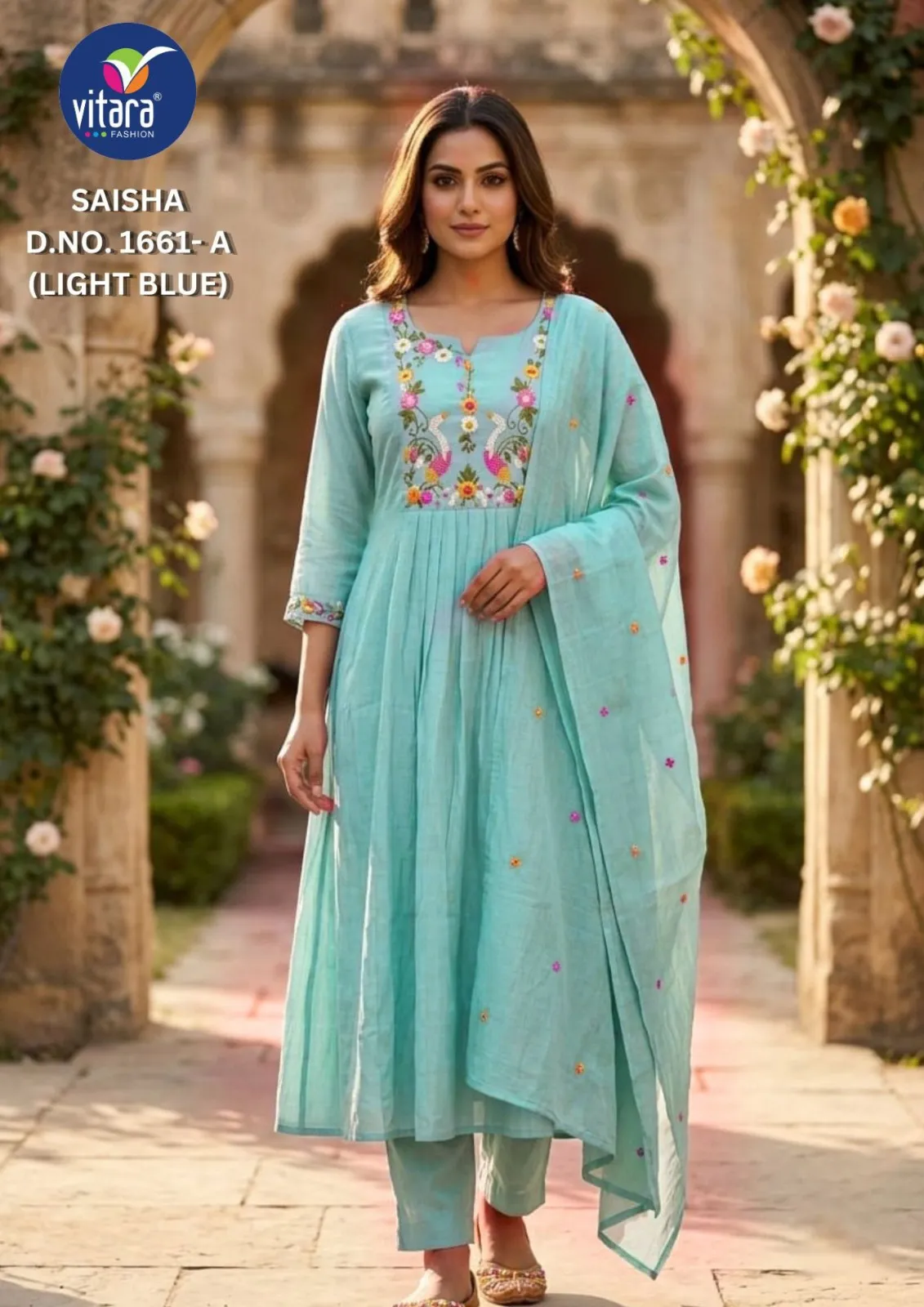 Vitara Saisha catalog selfie kurtis wholesale price list