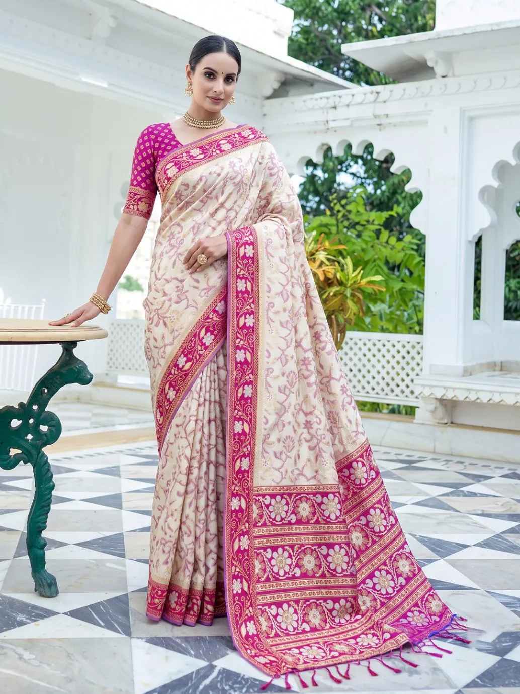 ZAMKUDI VOL 2 by SHREE SHYAM FASHION fancy designer Soft Silk fabric saree wholesale with Fancy latkan